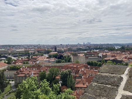 プラハ城からの眺め - コピー