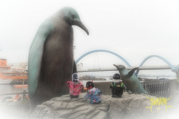 スイカペンギン＠名古屋港水族館
