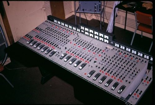 be compared against the regular REDD desk. The TG console in the Abbey Road experimental room (room 65) The TG console in the Abbey Road experimental room (room 65)