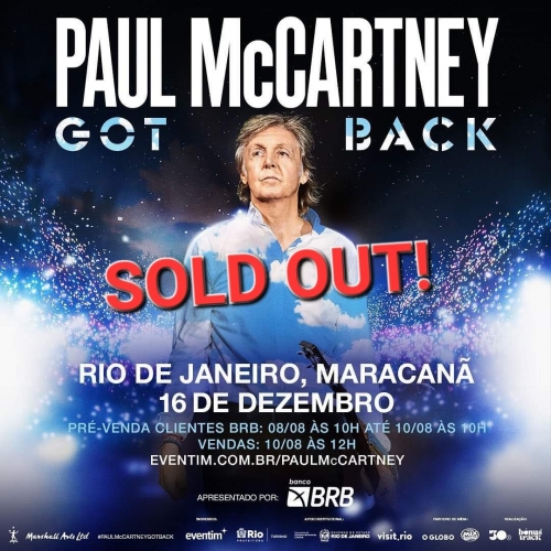 ポール・マッカートニー、ブラジルの楽屋への独特な要求