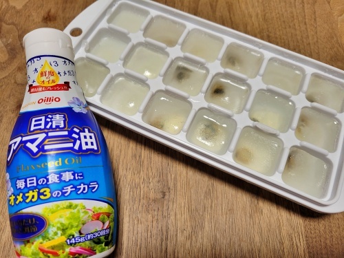亜麻仁油　シジミスープ